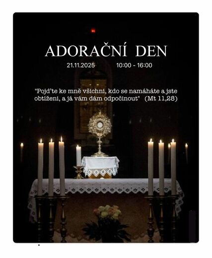 Adorační den farnosti