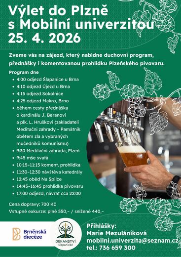 Výlet do Plzně s Mobilní univerzitou