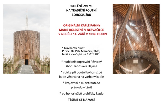Poutní bohoslužba v Nesvačilce